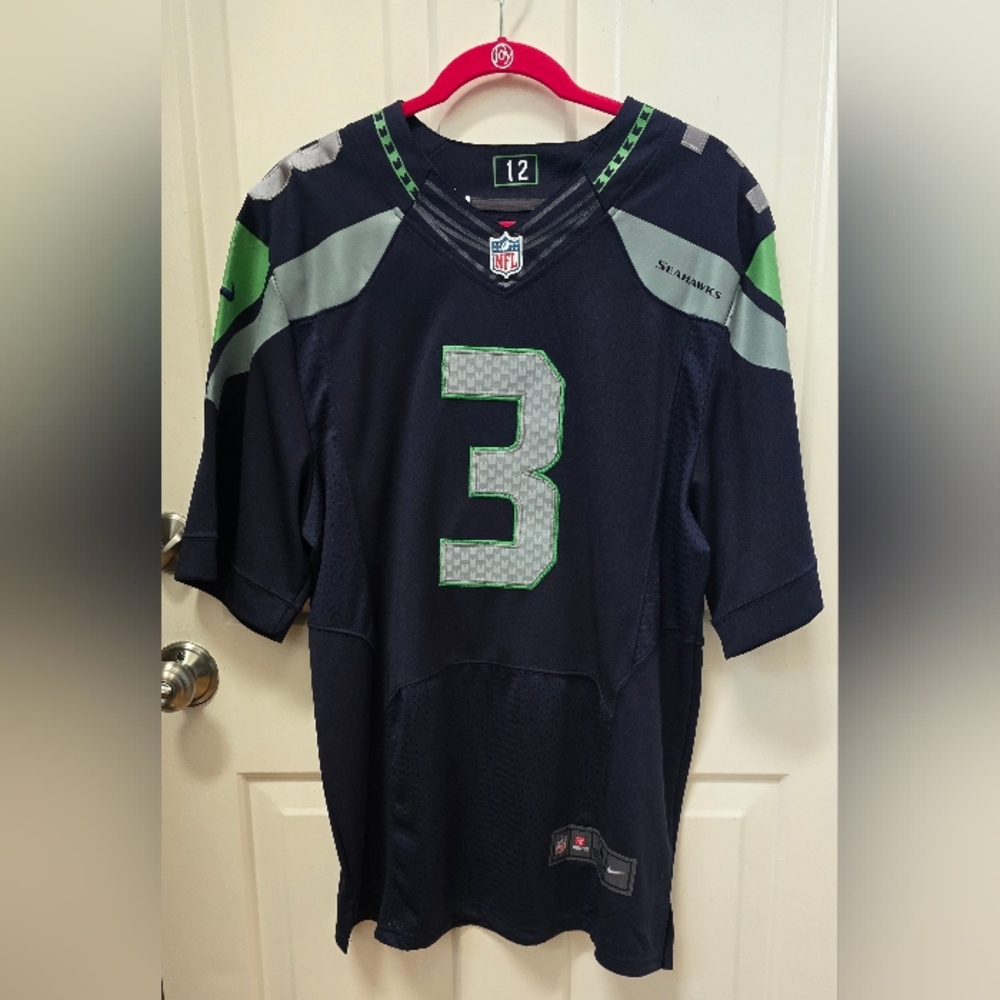 NFL Seattle Seahawks #3 Wilson Jersey Size Large Men